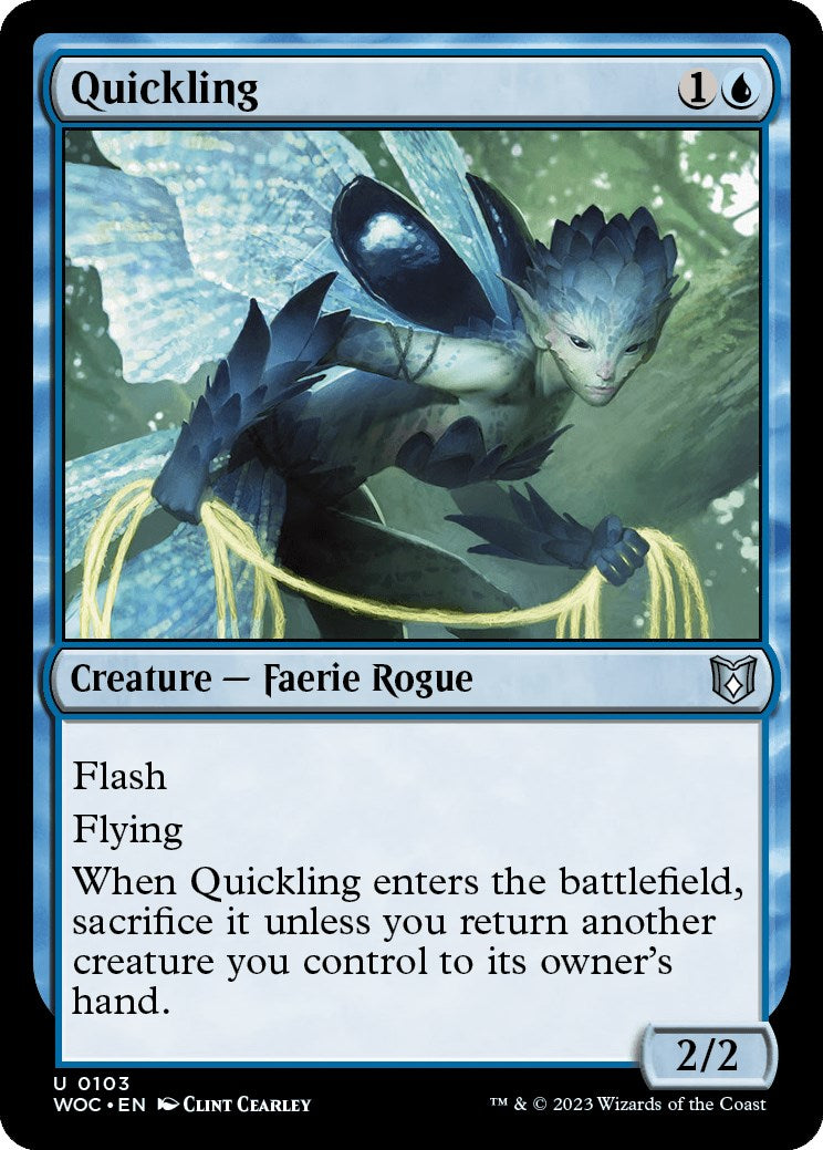 Quickling [Wilds of Eldraine Commander] | Lots Moore NSW