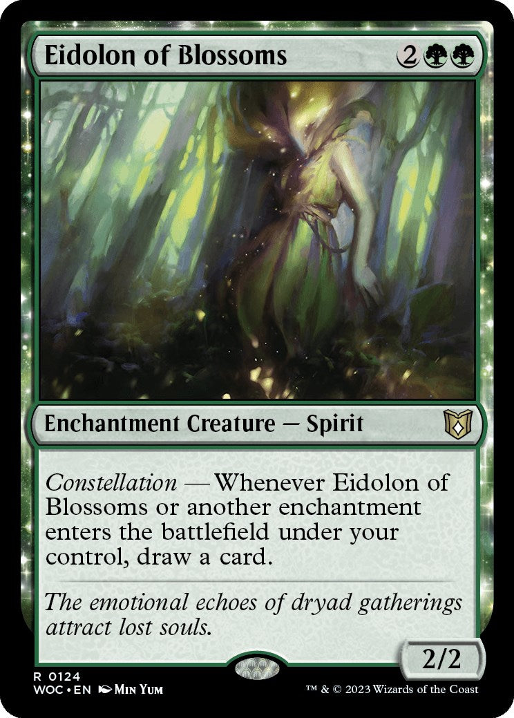 Eidolon of Blossoms [Wilds of Eldraine Commander] | Lots Moore NSW