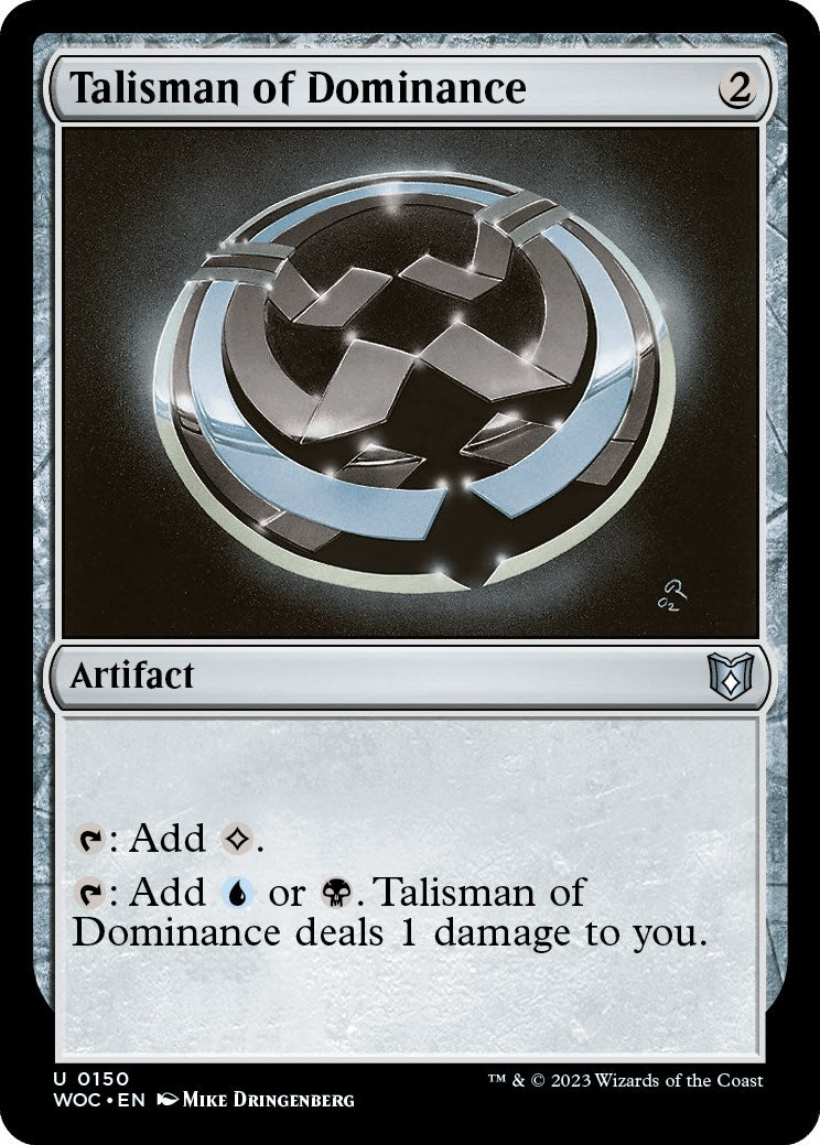 Talisman of Dominance [Wilds of Eldraine Commander] | Lots Moore NSW