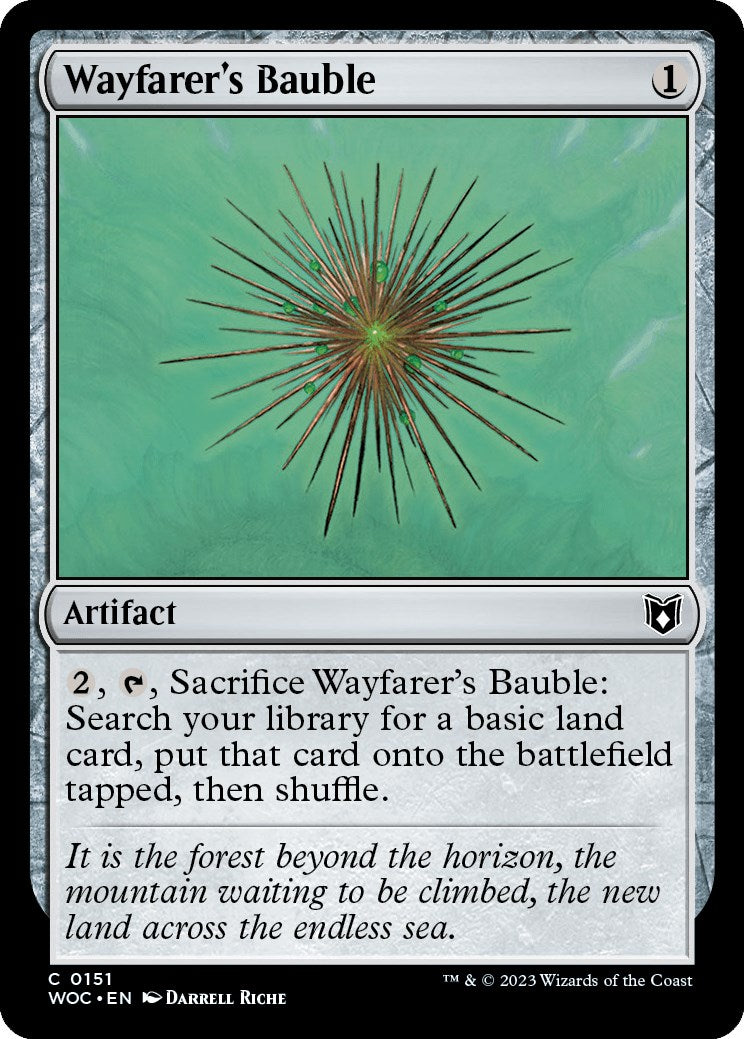 Wayfarer's Bauble [Wilds of Eldraine Commander] | Lots Moore NSW