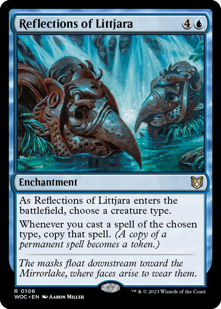 Reflections of Littjara [Wilds of Eldraine Commander] | Lots Moore NSW