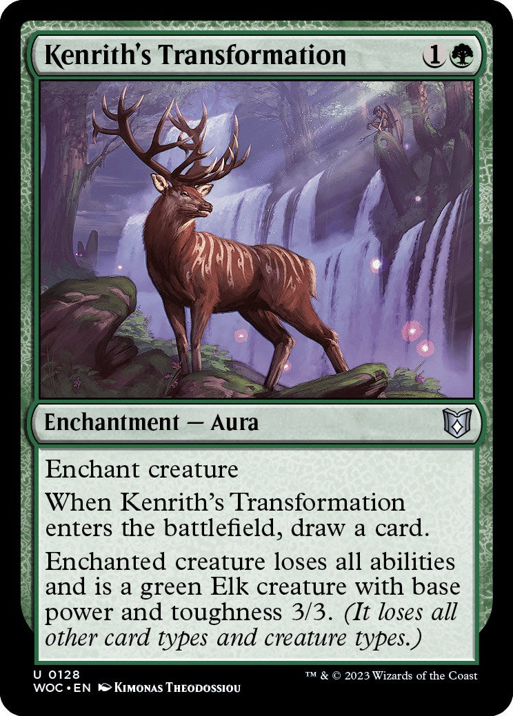 Kenrith's Transformation [Wilds of Eldraine Commander] | Lots Moore NSW