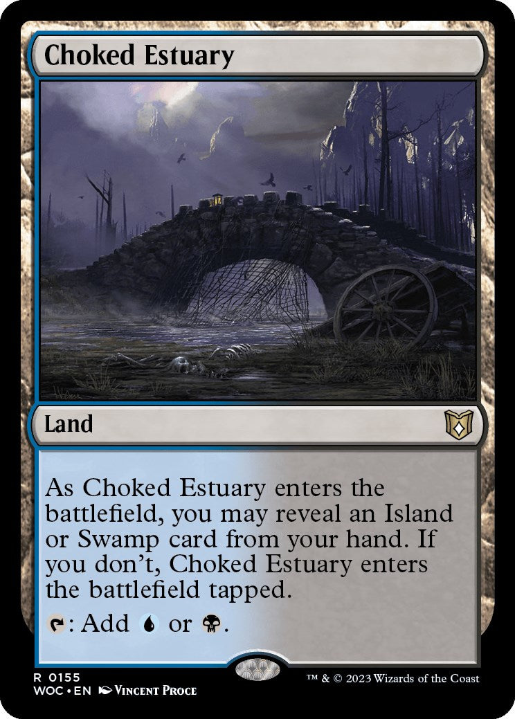 Choked Estuary [Wilds of Eldraine Commander] | Lots Moore NSW