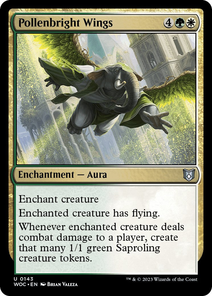 Pollenbright Wings [Wilds of Eldraine Commander] | Lots Moore NSW