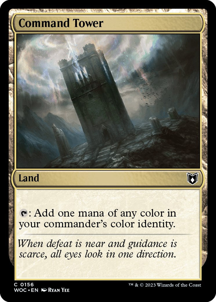 Command Tower [Wilds of Eldraine Commander] | Lots Moore NSW