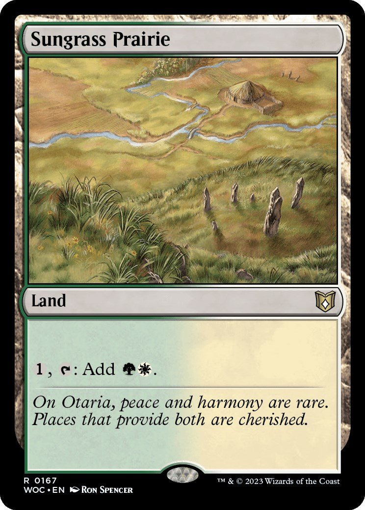 Sungrass Prairie [Wilds of Eldraine Commander] | Lots Moore NSW