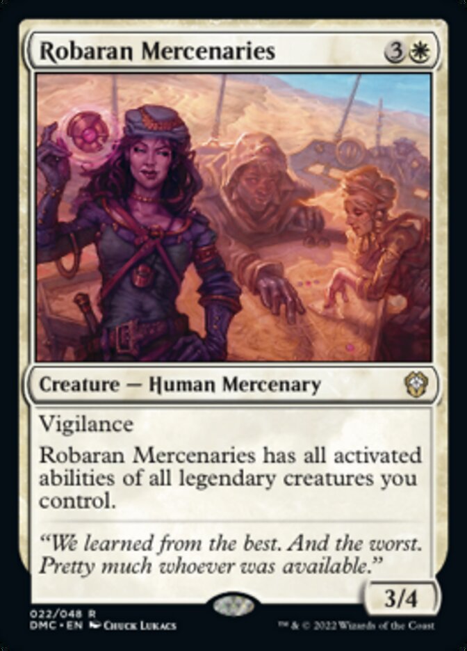 Robaran Mercenaries [Dominaria United Commander] | Lots Moore NSW