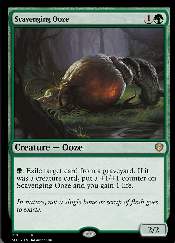 Scavenging Ooze [Starter Commander Decks] | Lots Moore NSW
