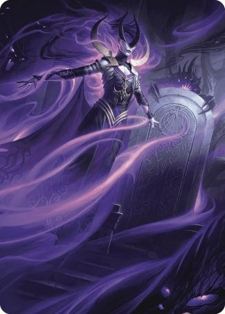 Ashiok, Wicked Manipulator Art Card (10/81) [Wilds of Eldraine Art Series] | Lots Moore NSW