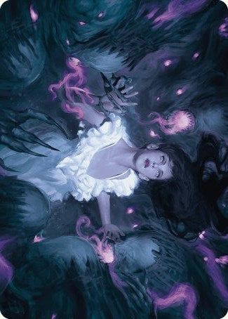 Neva, Stalked by Nightmares Art Card [Wilds of Eldraine Art Series] | Lots Moore NSW