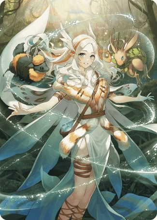 Karmic Justice Anime Art Card [Wilds of Eldraine Art Series] | Lots Moore NSW