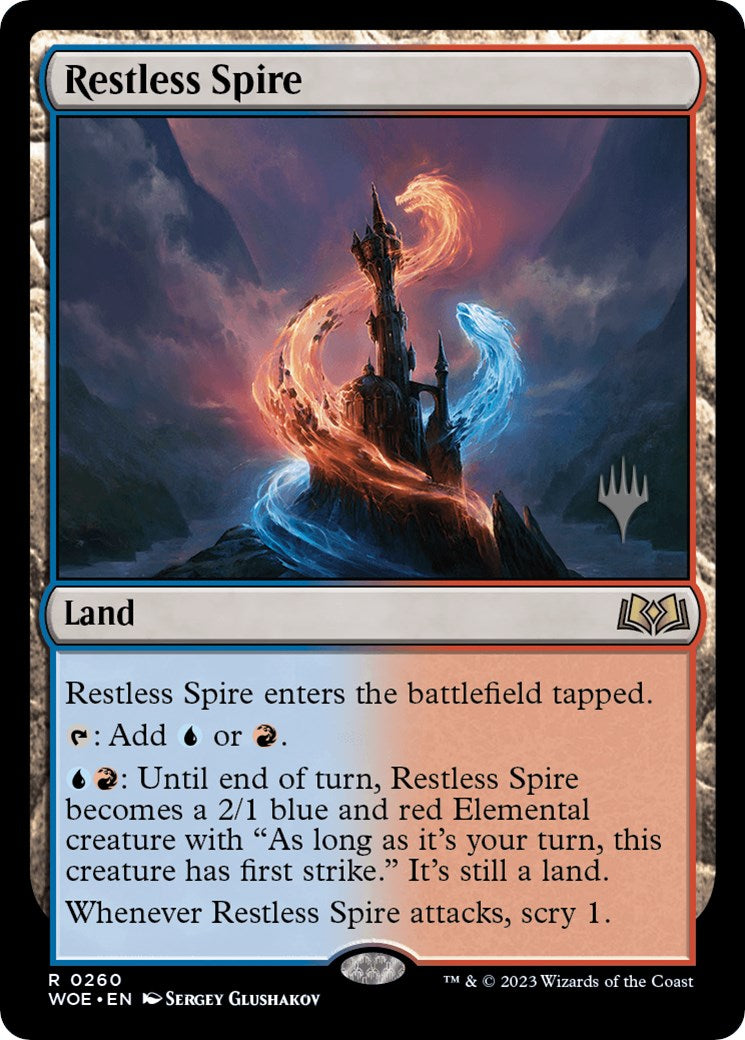 Restless Spire (Promo Pack) [Wilds of Eldraine Promos] | Lots Moore NSW