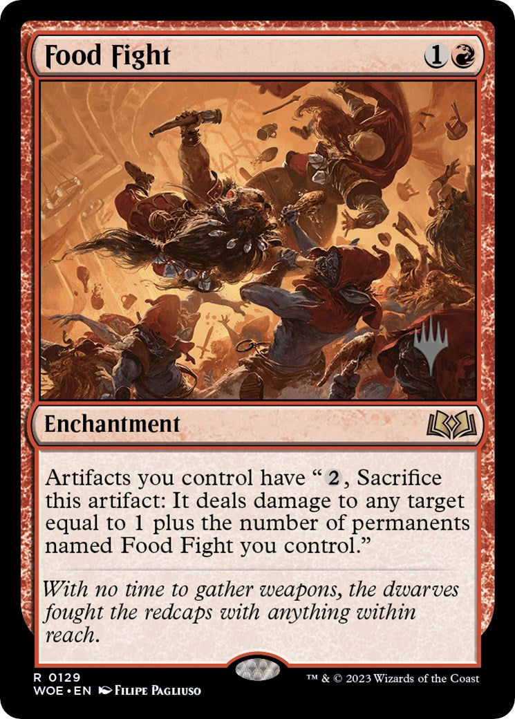 Food Fight (Promo Pack) [Wilds of Eldraine Promos] | Lots Moore NSW