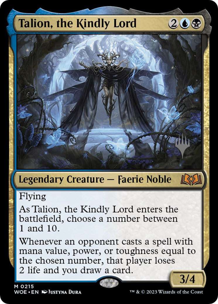 Talion, the Kindly Lord (Promo Pack) [Wilds of Eldraine Promos] | Lots Moore NSW