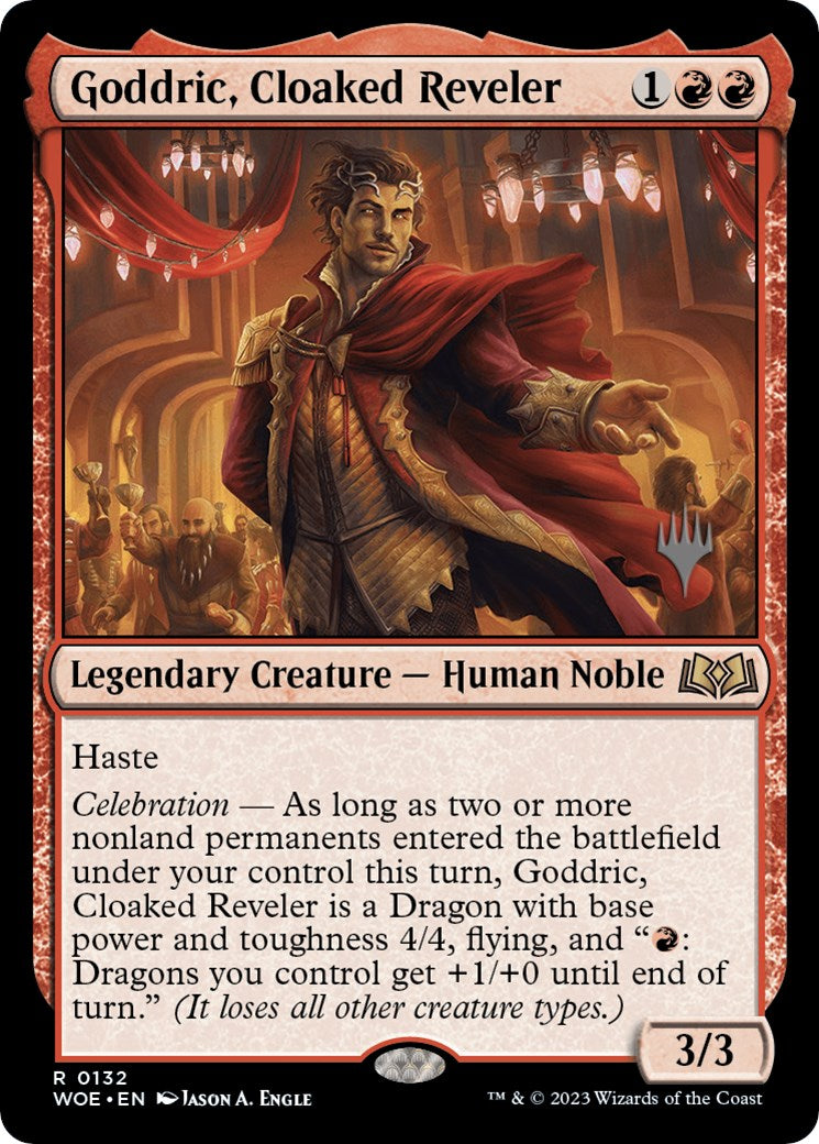 Goddric, Cloaked Reveler (Promo Pack) [Wilds of Eldraine Promos] | Lots Moore NSW