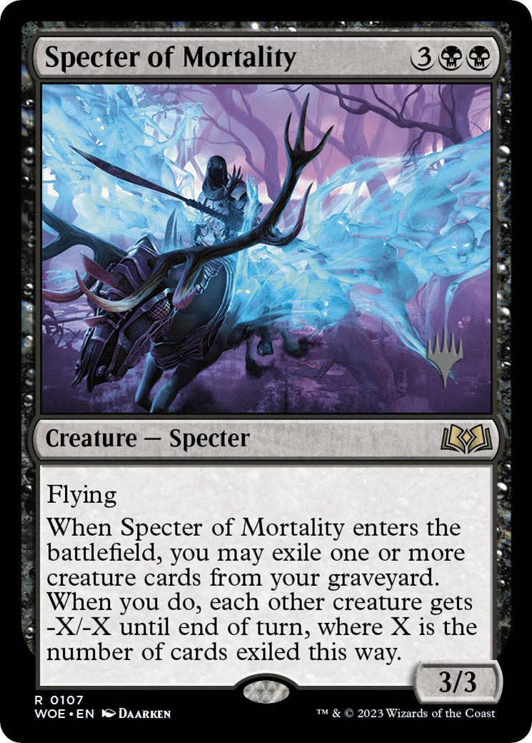 Specter of Mortality (Promo Pack) [Wilds of Eldraine Promos] | Lots Moore NSW