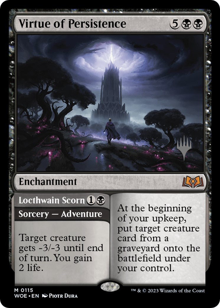 Virtue of Persistence (Promo Pack) [Wilds of Eldraine Promos] | Lots Moore NSW