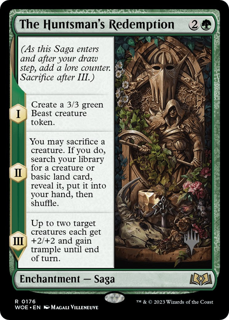 The Huntsman's Redemption (Promo Pack) [Wilds of Eldraine Promos] | Lots Moore NSW