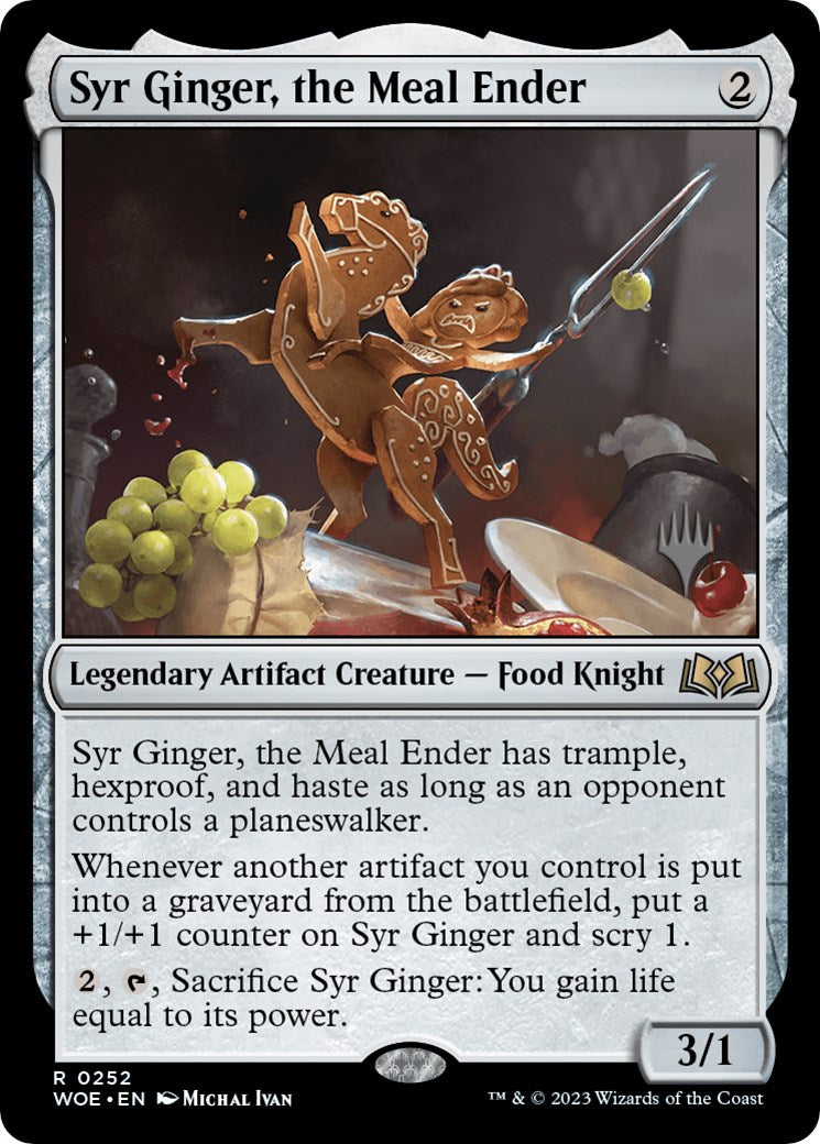 Syr Ginger, the Meal Ender (Promo Pack) [Wilds of Eldraine Promos] | Lots Moore NSW