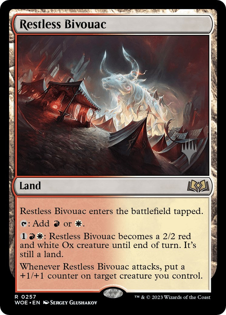 Restless Bivouac (Promo Pack) [Wilds of Eldraine Promos] | Lots Moore NSW