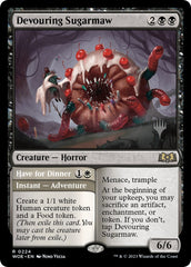 Devouring Sugarmaw // Have for Dinner(Promo Pack) [Wilds of Eldraine Promos] | Lots Moore NSW