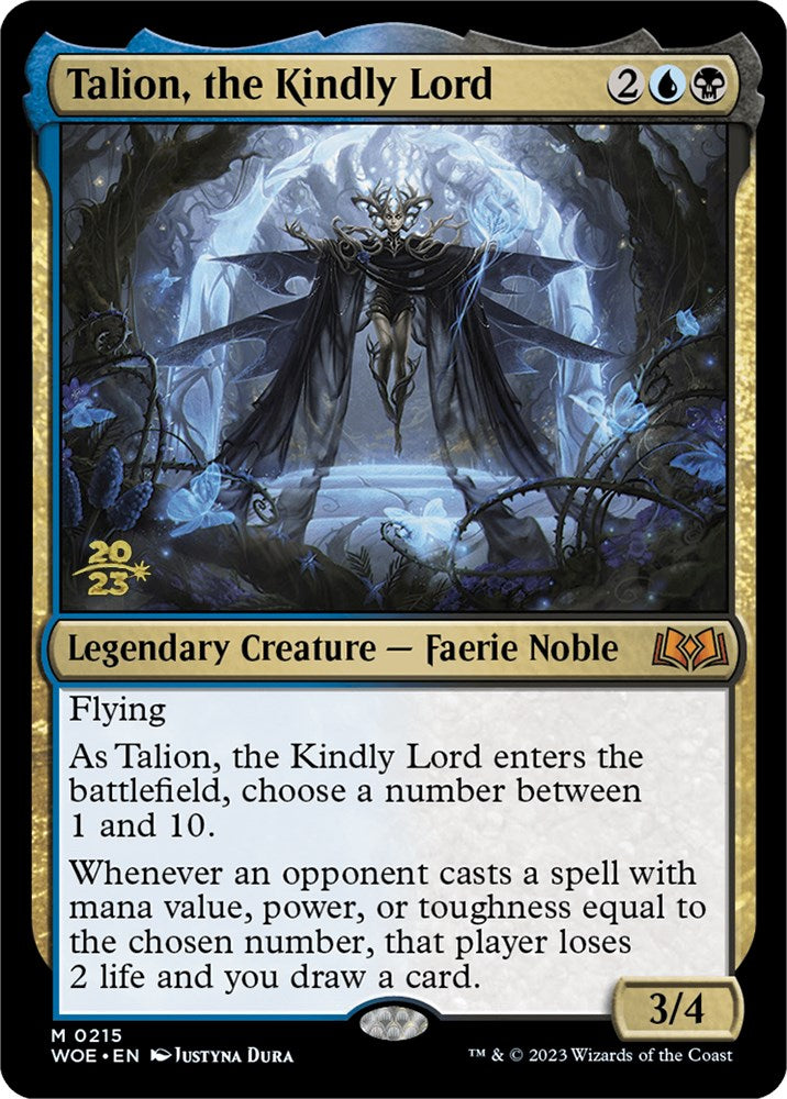 Talion, the Kindly Lord [Wilds of Eldraine Prerelease Promos] | Lots Moore NSW