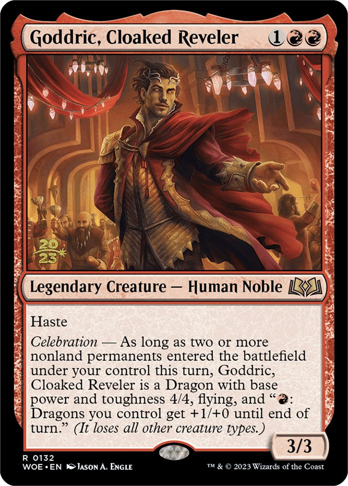 Goddric, Cloaked Reveler [Wilds of Eldraine Prerelease Promos] | Lots Moore NSW