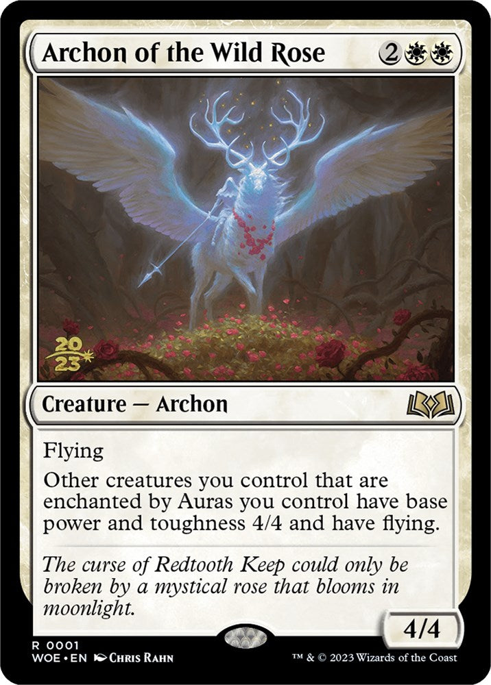 Archon of the Wild Rose [Wilds of Eldraine Prerelease Promos] | Lots Moore NSW