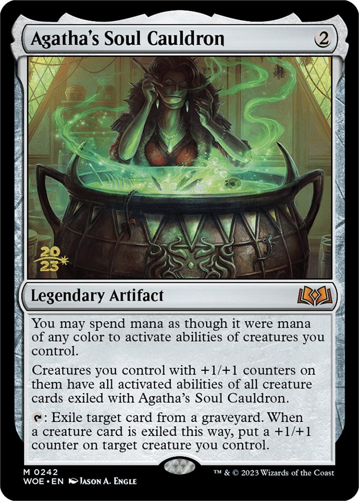 Agatha's Soul Cauldron [Wilds of Eldraine Prerelease Promos] | Lots Moore NSW