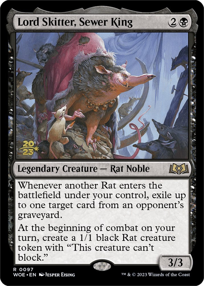 Lord Skitter, Sewer King [Wilds of Eldraine Prerelease Promos] | Lots Moore NSW