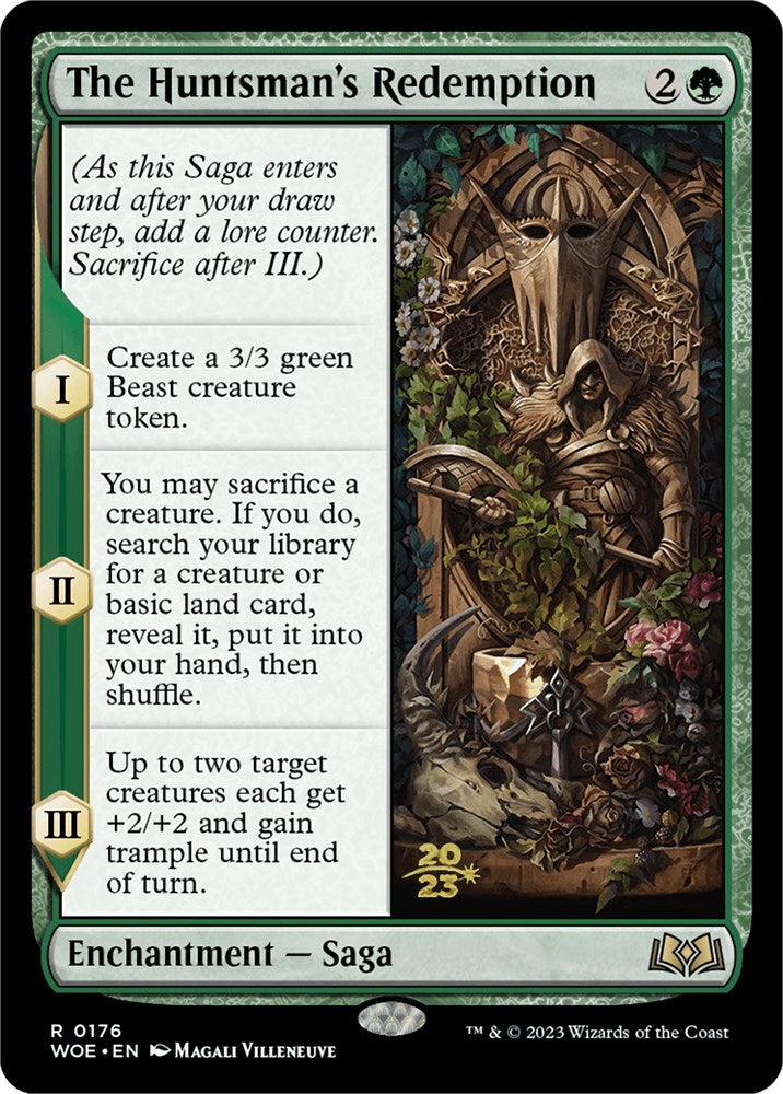 The Huntsman's Redemption [Wilds of Eldraine Prerelease Promos] | Lots Moore NSW