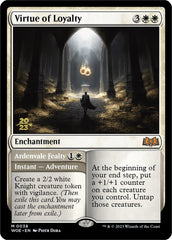 Virtue of Loyalty // Ardenvale Fealty [Wilds of Eldraine Prerelease Promos] | Lots Moore NSW