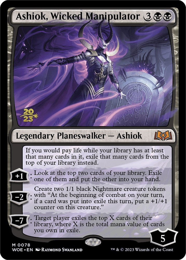 Ashiok, Wicked Manipulator [Wilds of Eldraine Prerelease Promos] | Lots Moore NSW