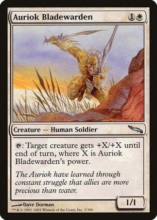 Auriok Bladewarden [Mirrodin] | Lots Moore NSW