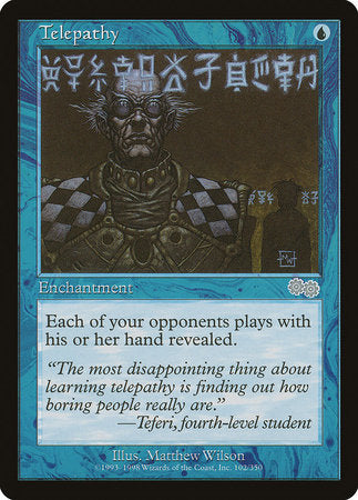 Telepathy [Urza's Saga] | Lots Moore NSW