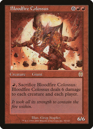 Bloodfire Colossus [Apocalypse] | Lots Moore NSW