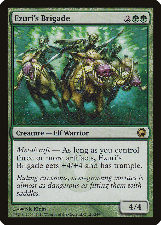 Ezuri's Brigade [Scars of Mirrodin] | Lots Moore NSW