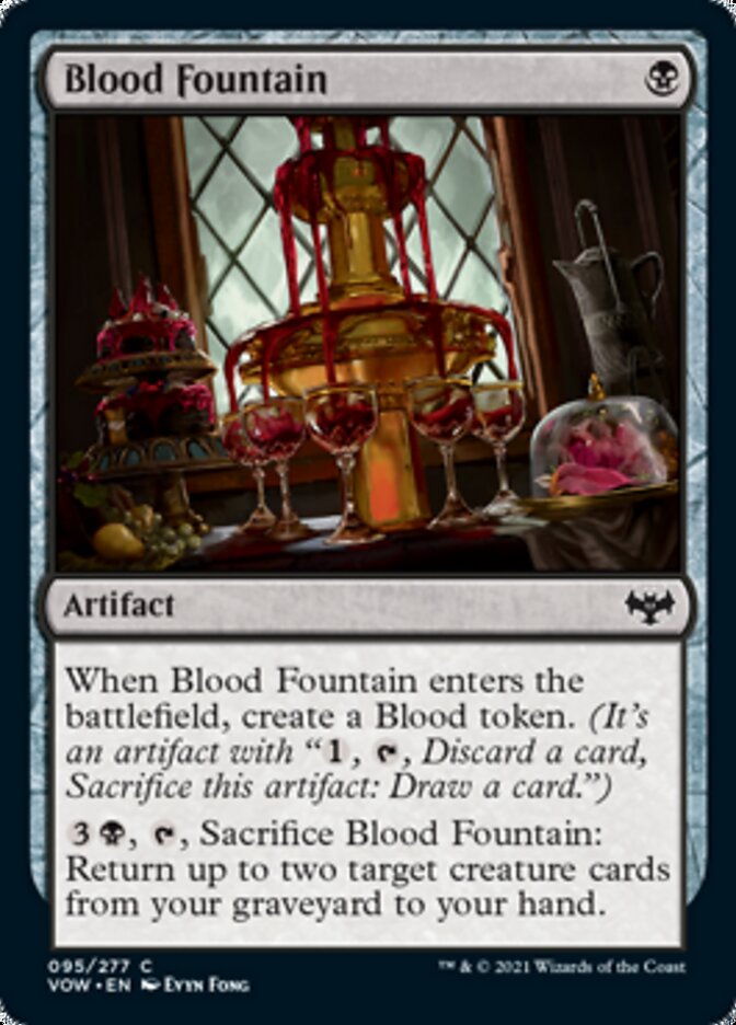 Blood Fountain [Innistrad: Crimson Vow] | Lots Moore NSW