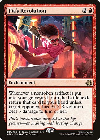 Pia's Revolution [Aether Revolt] | Lots Moore NSW
