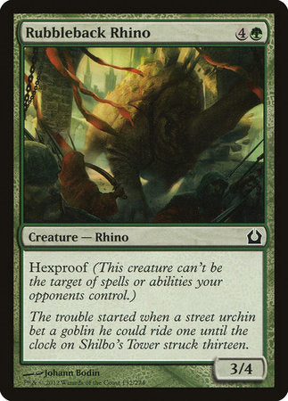 Rubbleback Rhino [Return to Ravnica] | Lots Moore NSW