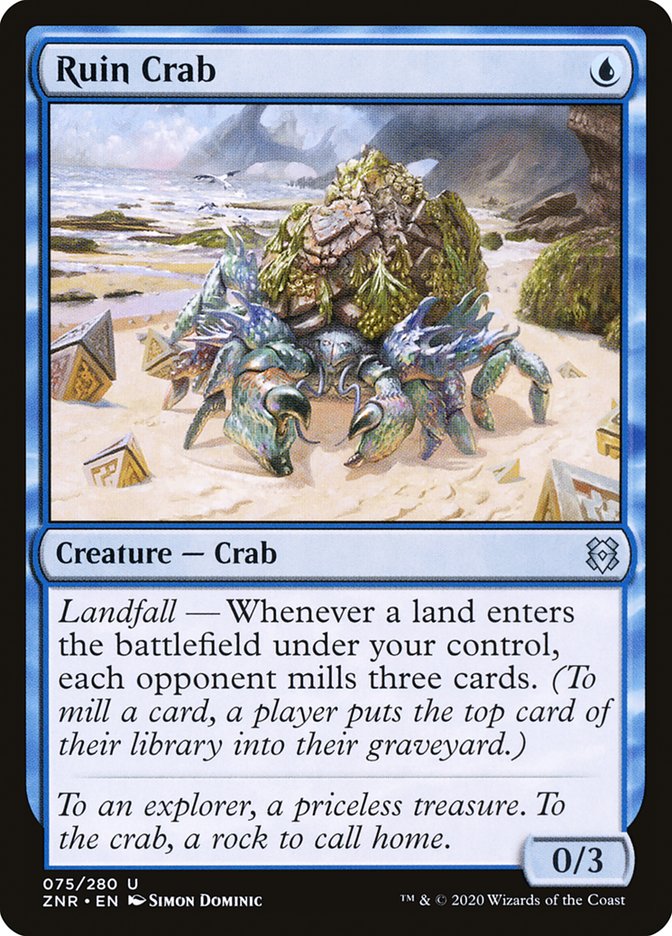 Ruin Crab [Zendikar Rising] | Lots Moore NSW