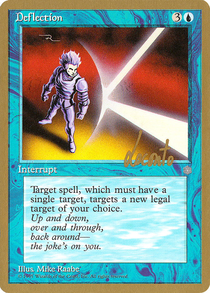 Deflection (Michael Loconto) [Pro Tour Collector Set] | Lots Moore NSW