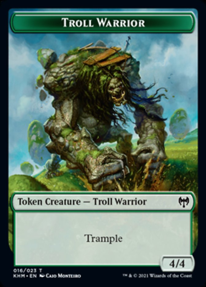 Troll Warrior Token [Kaldheim] | Lots Moore NSW