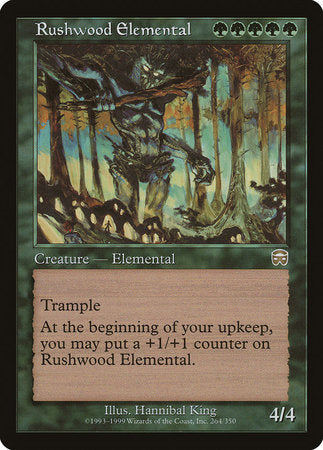 Rushwood Elemental [Mercadian Masques] | Lots Moore NSW
