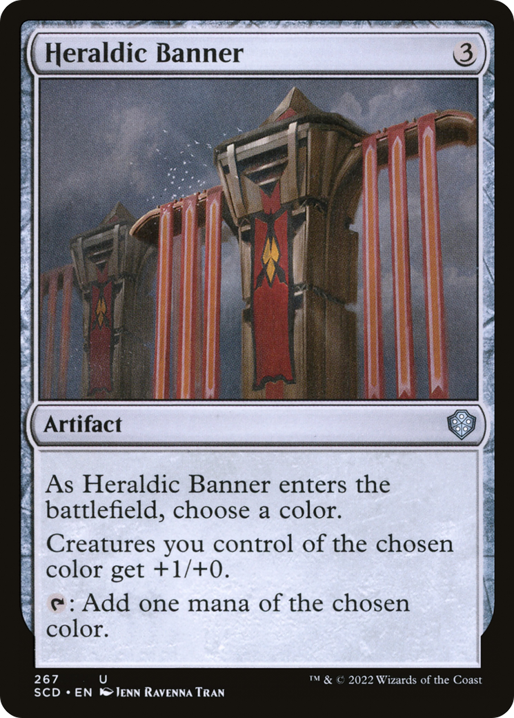 Heraldic Banner [Starter Commander Decks] | Lots Moore NSW