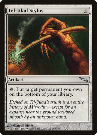 Tel-Jilad Stylus [Mirrodin] | Lots Moore NSW