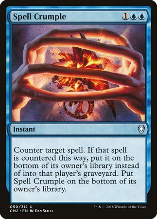 Spell Crumple [Commander Anthology Volume II] | Lots Moore NSW