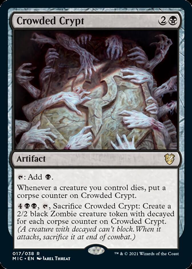 Crowded Crypt [Innistrad: Midnight Hunt Commander] | Lots Moore NSW