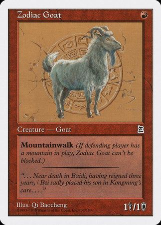 Zodiac Goat [Portal Three Kingdoms] | Lots Moore NSW