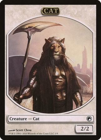 Cat Token [Scars of Mirrodin Tokens] | Lots Moore NSW